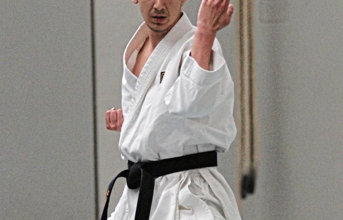 Michael Lesic ist Deutscher Meister im Parakarate. Foto: Archiv/Nachreiner