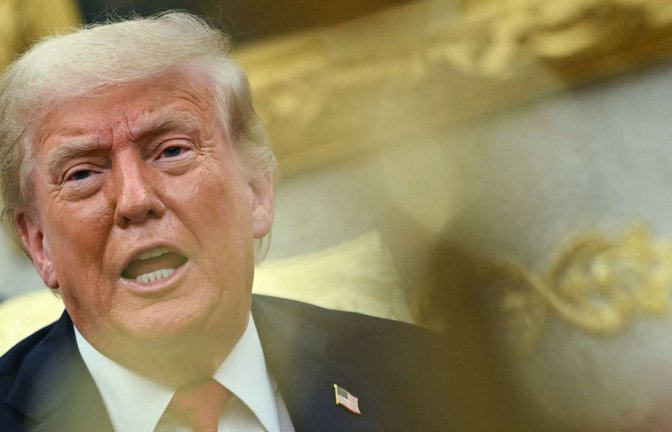 Er reist nach Schottland: US-Präsident Donald Trump<span class='image-autor'>Foto: AFP/ANDREW CABALLERO-REYNOLDS</span>