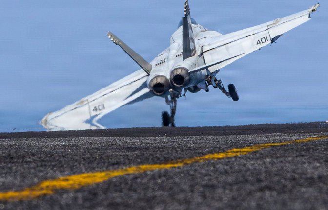 Die USA haben erneut Angriffe auf den Iran gemeldet. (Symbolbild)<span class='image-autor'>Foto: Uncredited/US Central Command/dpa</span>