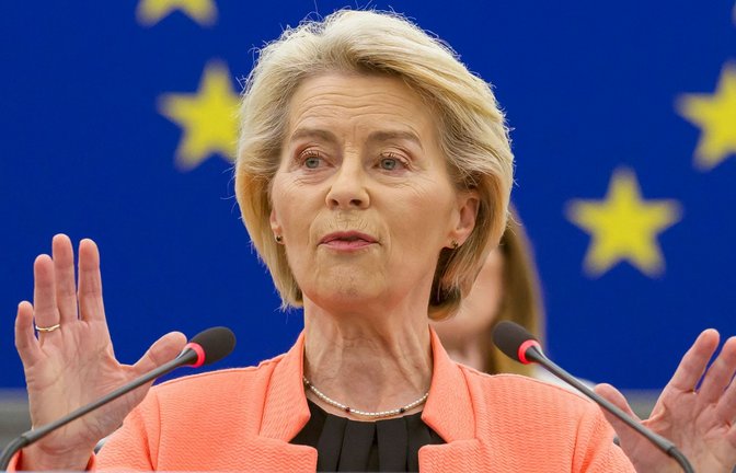 Ursula von der Leyen ist bereits in ihrer zweiten Amtsperiode als Kommissionspräsidentin der EU.<span class='image-autor'>Foto: Jean-Christophe Verhaegen/AFP</span>