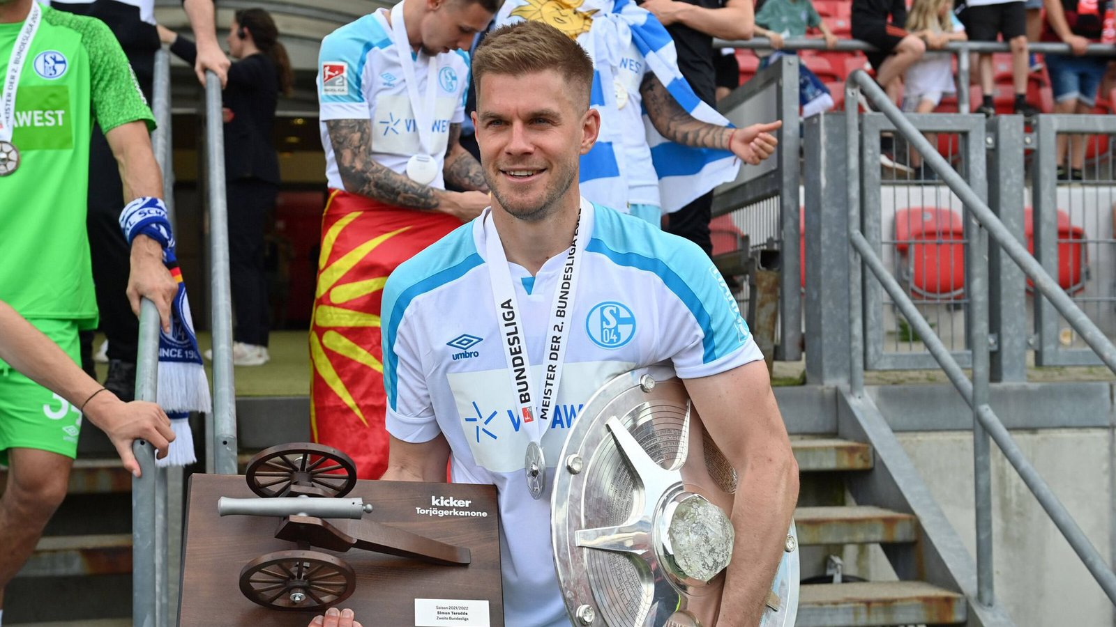 Simon Terodde ist erneut Torschützenkönig der 2. Fußball-Bundesliga.Foto: IMAGO/Sven Simon/IMAGO/Frank Hoermann / SVEN SIMON