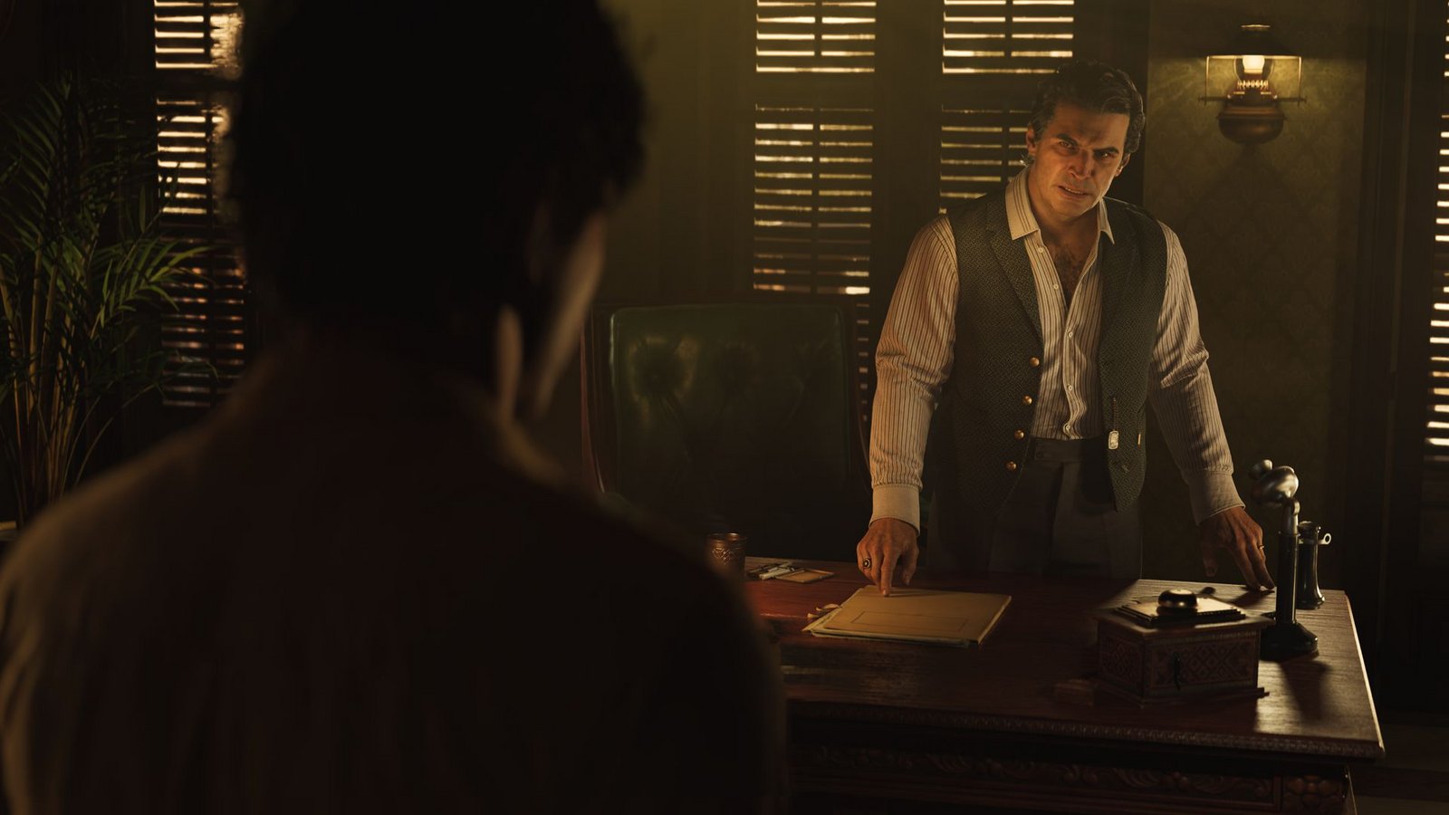 Typisch für die „Mafia“-Spiele sind stimmungsvolle Cutscenes.Foto: Hangar 13 Typisch für die „Mafia“-Spiele sind stimmungsvolle Cutscenes.Foto: Hangar 13