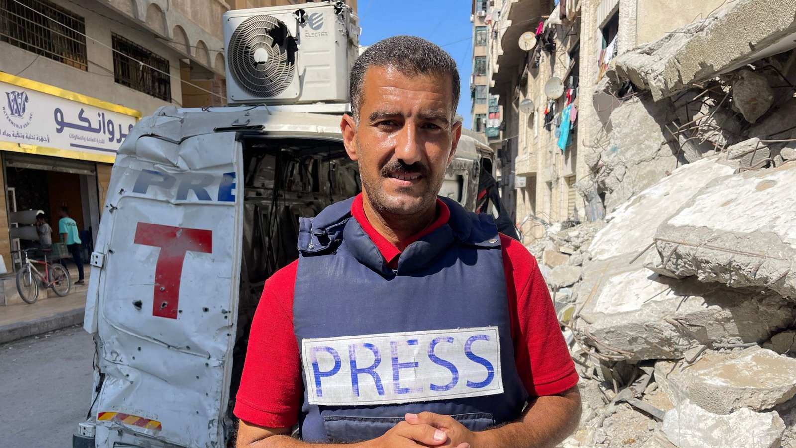 AFP journalist Khader Zaanoun – Hunger im Gazastreifen triff inzwischen jeden (Archivfoto).Foto: AFP AFP journalist Khader Zaanoun – Hunger im Gazastreifen triff inzwischen jeden (Archivfoto).Foto: AFP