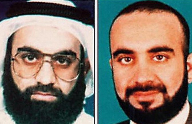 Der mutmaßliche Drahtzieher der Anschläge des 11. September 2001 in den USA: Chalid Scheich Mohammed auf einem FBI-Fahndungsfoto<span class='image-autor'>Foto: AFP/HANDOUT</span>