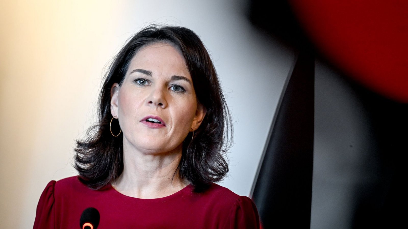 Die CDU kritisiert die Nahost-Politik der Außenministerin. (Archivbild)Foto: dpa/Britta Pedersen Die CDU kritisiert die Nahost-Politik der Außenministerin. (Archivbild)Foto: dpa/Britta Pedersen