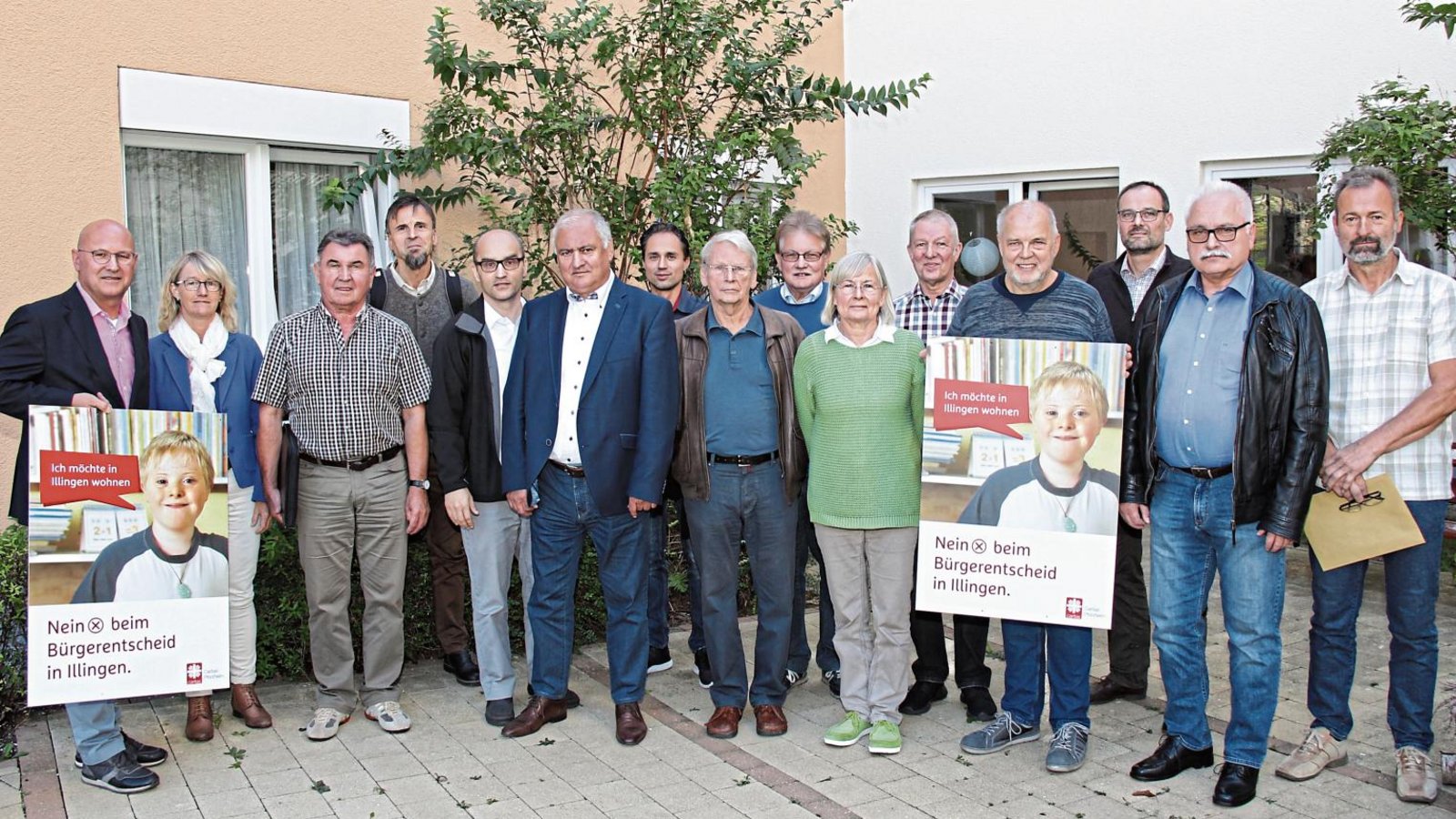 Die Teilnehmer der Pressekonferenz: Mit zum Teil sehr emotionalen Worten machten sie die Notwendigkeit des geplanten Caritas-Wohnheims im Illinger Wiesental deutlich. Foto: Romanowski Die Teilnehmer der Pressekonferenz: Mit zum Teil sehr emotionalen Worten machten sie die Notwendigkeit des geplanten Caritas-Wohnheims im Illinger Wiesental deutlich. Foto: Romanowski