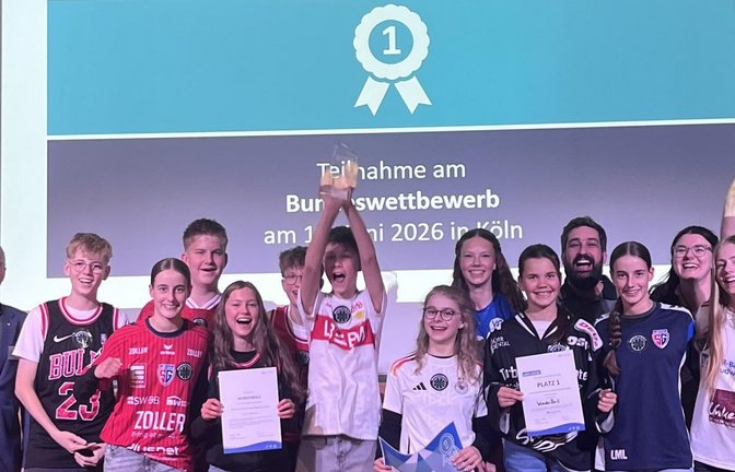 Jubel beim „Wonder-Ball“-Team des Sachsenheimer Lichtenstern-Gymnasiums.  <span class='image-autor'>Foto: p</span>