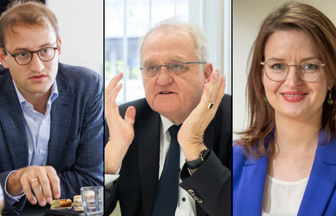 Die CDU-Kreisvorsitzenden im Südwesten sind nach dem Ergebnis vom Wochenende bedient: Matthias Miller (Böblingen), Rainer Wieland (Ludwigsburg) und Ronja Kemmer (Ulm) erklären, worauf es aus ihrer Sicht nun ankommt.<span class='image-autor'>Stefanie Schlecht, Giacinto Carlucci, Matthias Kessler</span>