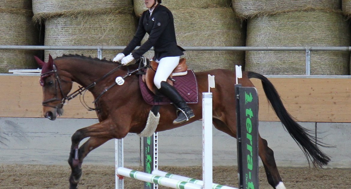 Reiten, Nussdorf, Sina Fechner auf Chicago, Foto: Dittrich