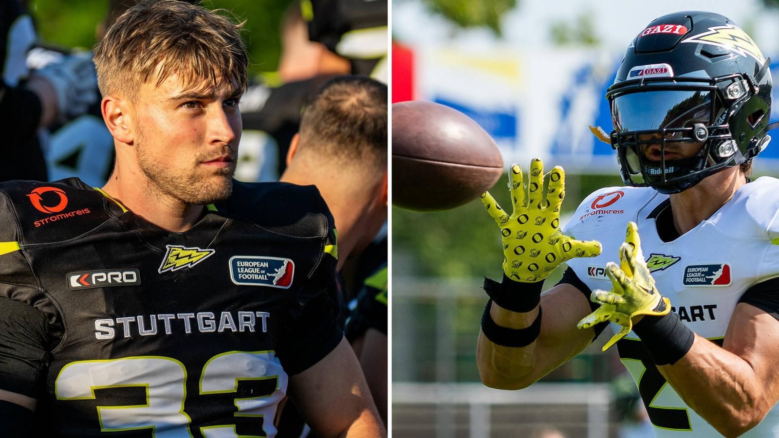 Werden auch in Polen ein starkes Defensiv-Duo bilden: die Stuttgarter Ben Wenzler (li.) und Marko Vidackovic.Foto: Imago/Beautiful Sports, Eibner Werden auch in Polen ein starkes Defensiv-Duo bilden: die Stuttgarter Ben Wenzler (li.) und Marko Vidackovic.Foto: Imago/Beautiful Sports, Eibner