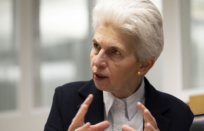 Marie-Agnes Strack-Zimmermann kritisiert die fehlende Weitsicht von Kanzler Olaf Scholz.<span class='image-autor'>Foto: Lichtgut/Leif Piechowski</span>