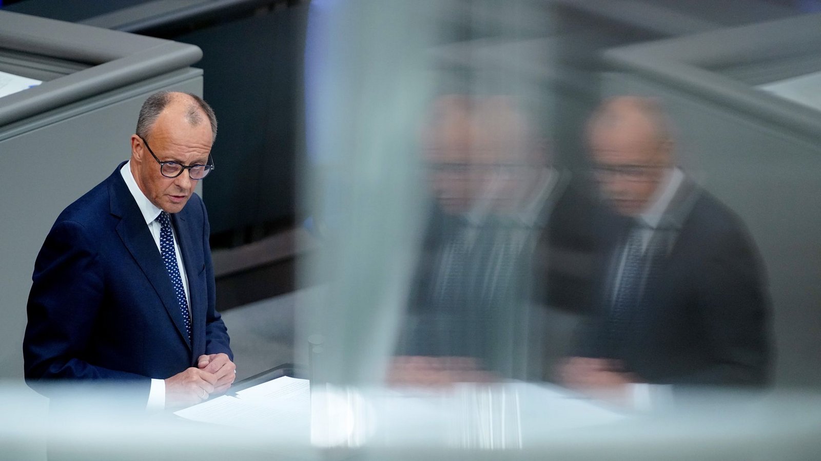 Premiere für den neuen Kanzler: Friedrich Merz bei seiner Regierungserklärung in Berlin.Foto: Kay Nietfeld/dpa Premiere für den neuen Kanzler: Friedrich Merz bei seiner Regierungserklärung in Berlin.Foto: Kay Nietfeld/dpa