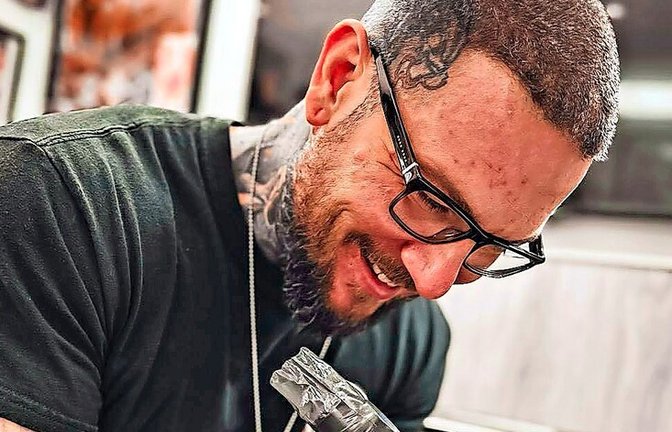Danny Schelhorn ist Mitveranstalter der 21. Internationalen Tattoo-Show am 24./25. Mai in der Phoenixhalle.<span class='image-autor'>Foto: &nbsp;</span>