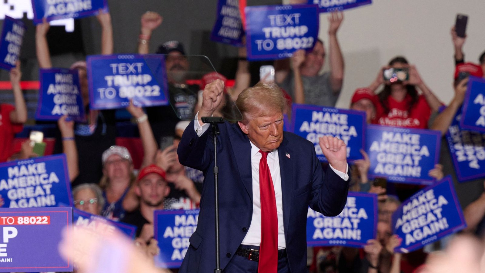 US-Präsidentschaftskandidat Donald Trump.Foto: AFP/Dustin Franz US-Präsidentschaftskandidat Donald Trump.Foto: AFP/Dustin Franz