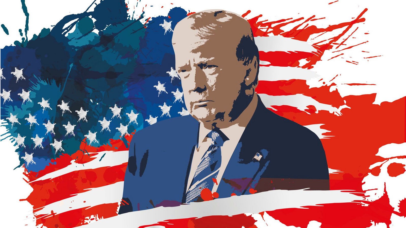 Donald Trump stilisiert das Wahljahr „zur letzten Schlacht“.
Illustration: Sebastian RuckaberleFoto: Donald Trump stilisiert das Wahljahr „zur letzten Schlacht“.
Illustration: Sebastian RuckaberleFoto: 