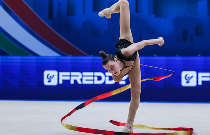 Die WM-Nominierung von Olympiasigerin Darja Varfolomeev vom TSV Schmiden steht außer Frage.<span class='image-autor'>IMAGO/Beautiful Sports</span>