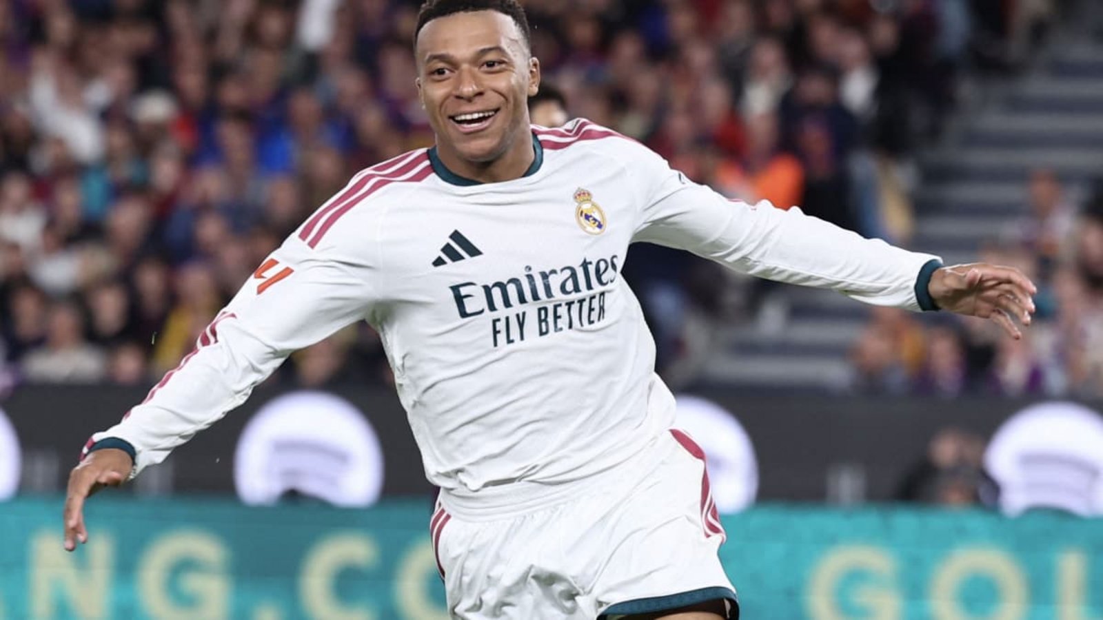 Kylian Mbappé war mit einem Doppelpack der Matchwinner für Real Madrid.JOSEP LAGO/afp Kylian Mbappé war mit einem Doppelpack der Matchwinner für Real Madrid.JOSEP LAGO/afp