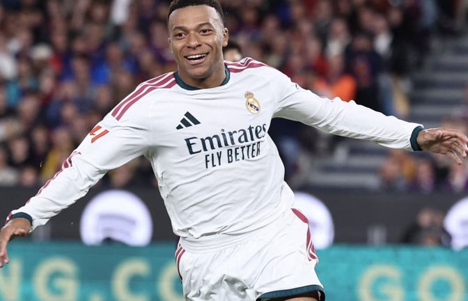 Kylian Mbappé war mit einem Doppelpack der Matchwinner für Real Madrid.<span class='image-autor'>JOSEP LAGO/afp</span>