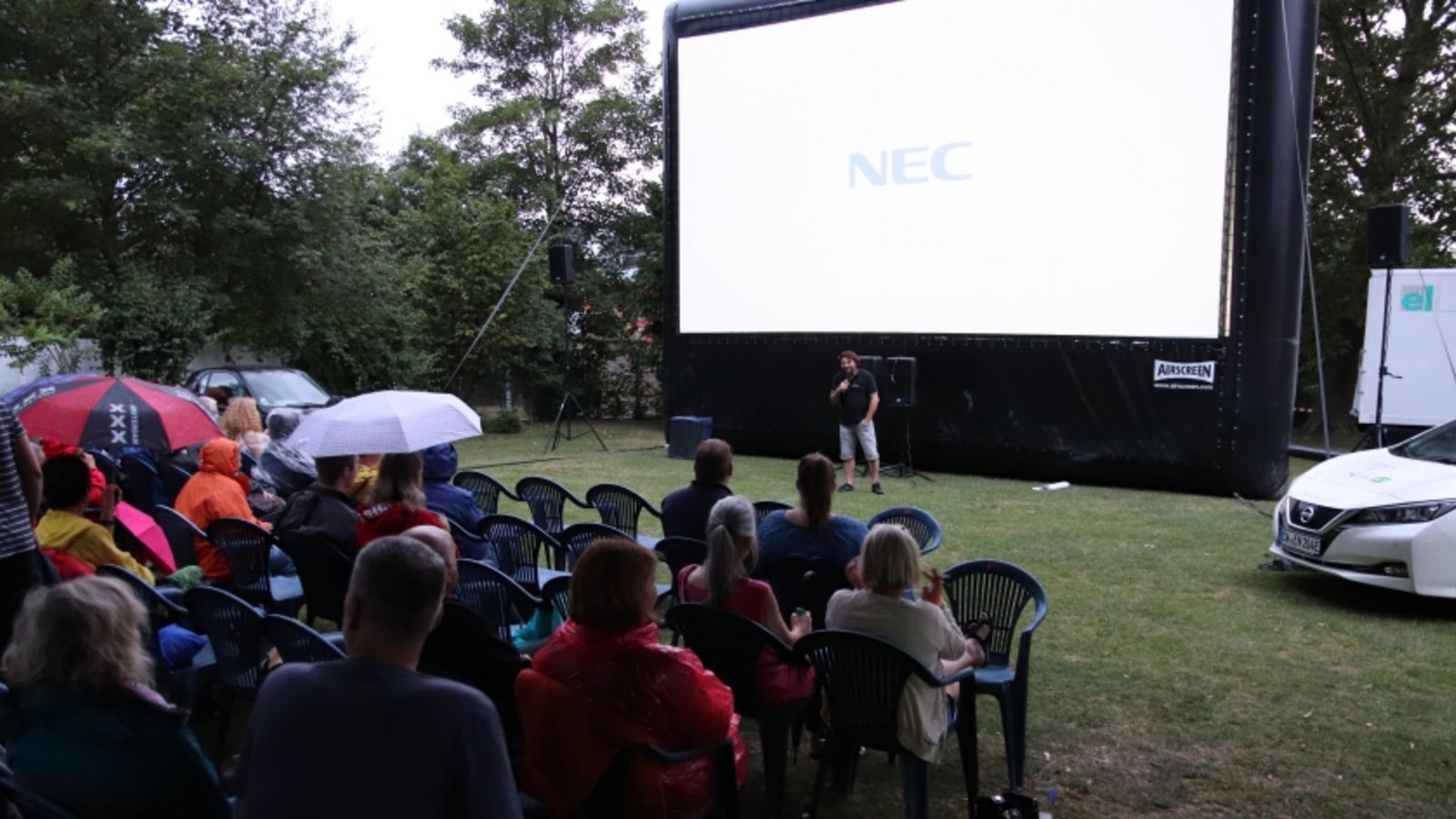 Zwei Filme gab es zu sehen. Foto: p Zwei Filme gab es zu sehen. Foto: p