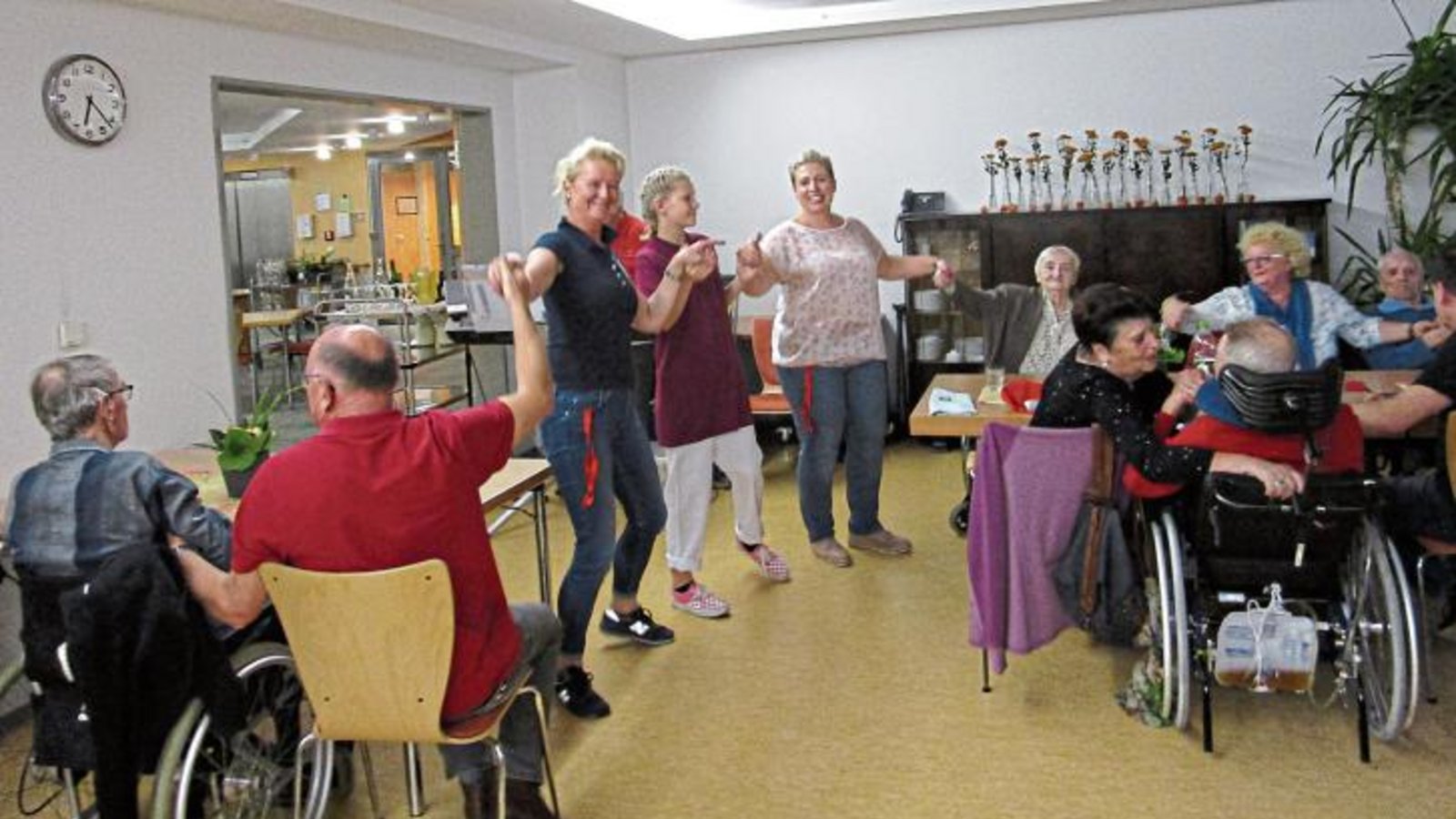 Herbstfest im Pflegeheim Haus am Schlösslesgarten. Foto: p