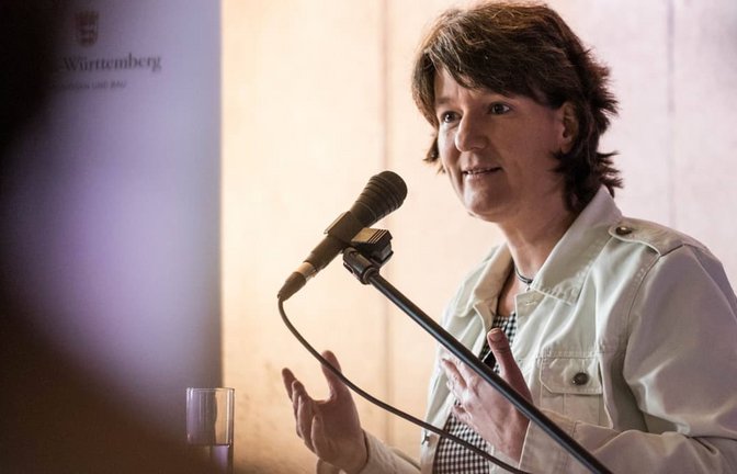 Da war sie noch Staatssekretärin: Gisela Splett (Grüne)<span class='image-autor'>imago stock&amp;people</span>