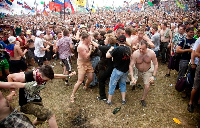 Moshpits stehen bei Konzerten und Festivals an der Tagesordnung.<span class='image-autor'>Foto: Denis.Vostrikov / shutterstock.com</span>