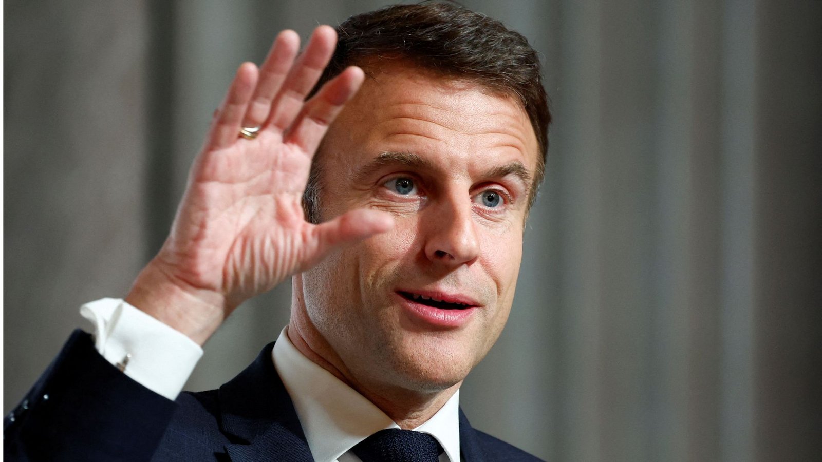 Schließt den Einsatz eigener Bodentruppen in der Ukraine nicht aus: Frankreichs Präsident Emmanuel Macron.Foto: AFP/Gonzalo Fuentes Schließt den Einsatz eigener Bodentruppen in der Ukraine nicht aus: Frankreichs Präsident Emmanuel Macron.Foto: AFP/Gonzalo Fuentes