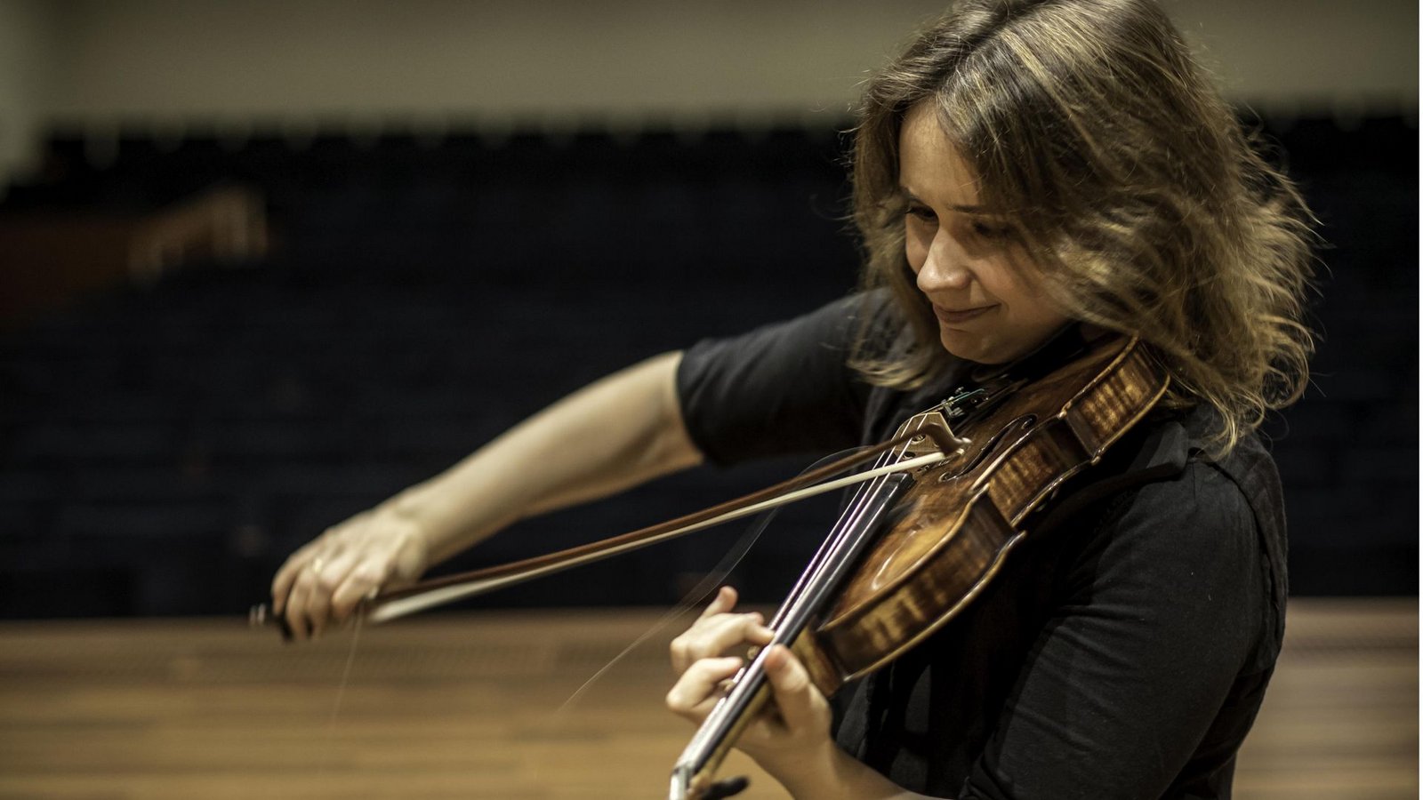 Ausnahmesolistin: Patricia Kopatchinskaja. Foto: swr/Eric Melzer Ausnahmesolistin: Patricia Kopatchinskaja. Foto: swr/Eric Melzer