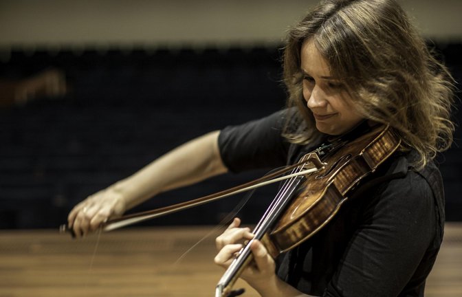 Ausnahmesolistin: Patricia Kopatchinskaja.  <span class='image-autor'>Foto: swr/Eric Melzer</span>