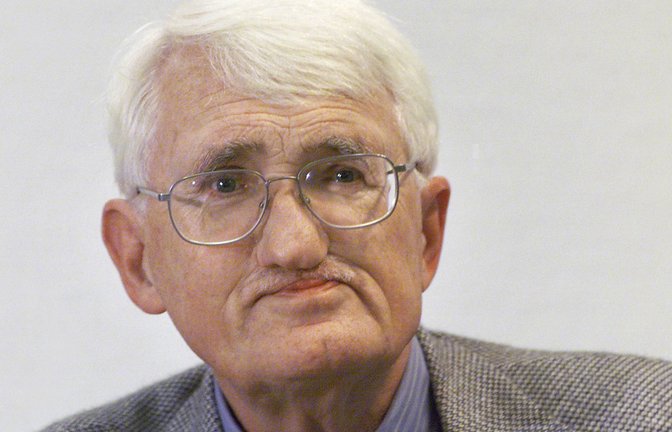 Jürgen Habermas (1929-2026)<span class='image-autor'>Foto: dpa/Arne Immanuel Bänsch</span>