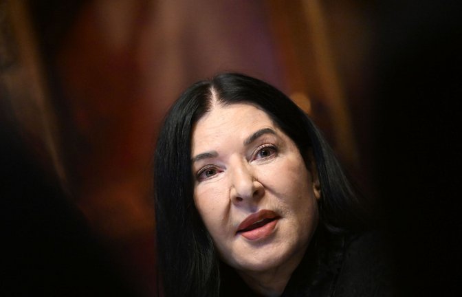 Marina Abramović zeigt eine neue Ausstellung in Berlin. (Archivbild)<span class='image-autor'>Foto: Helmut Fohringer/APA/dpa</span>