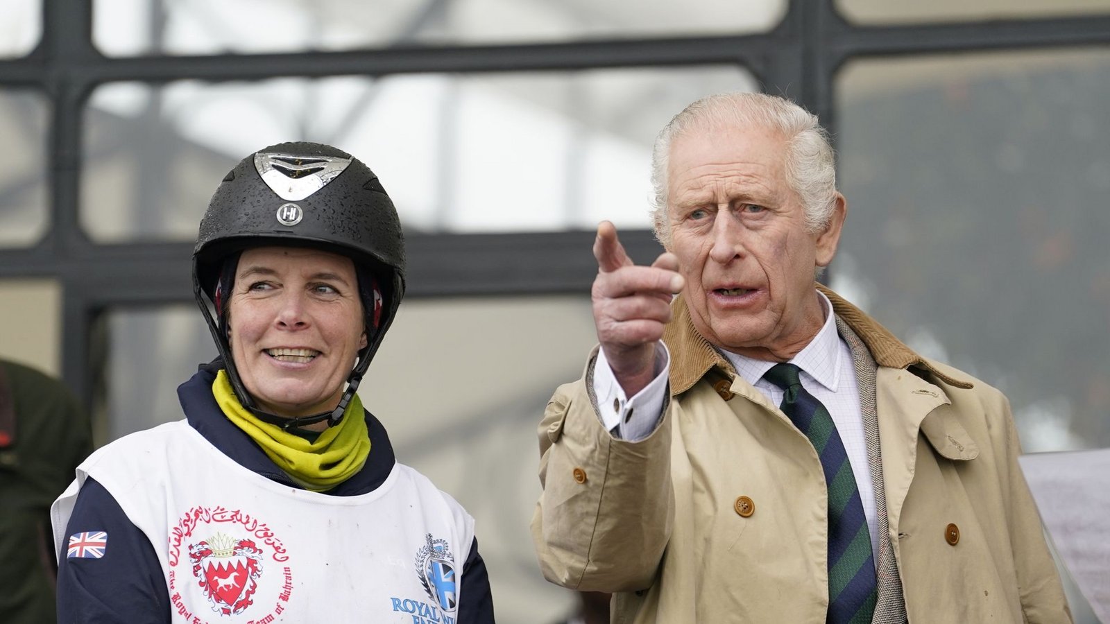 König Charles III. zeigte sich bei der Royal Windsor Horse Show.Foto: Andrew Matthews/PA Wire/dpa