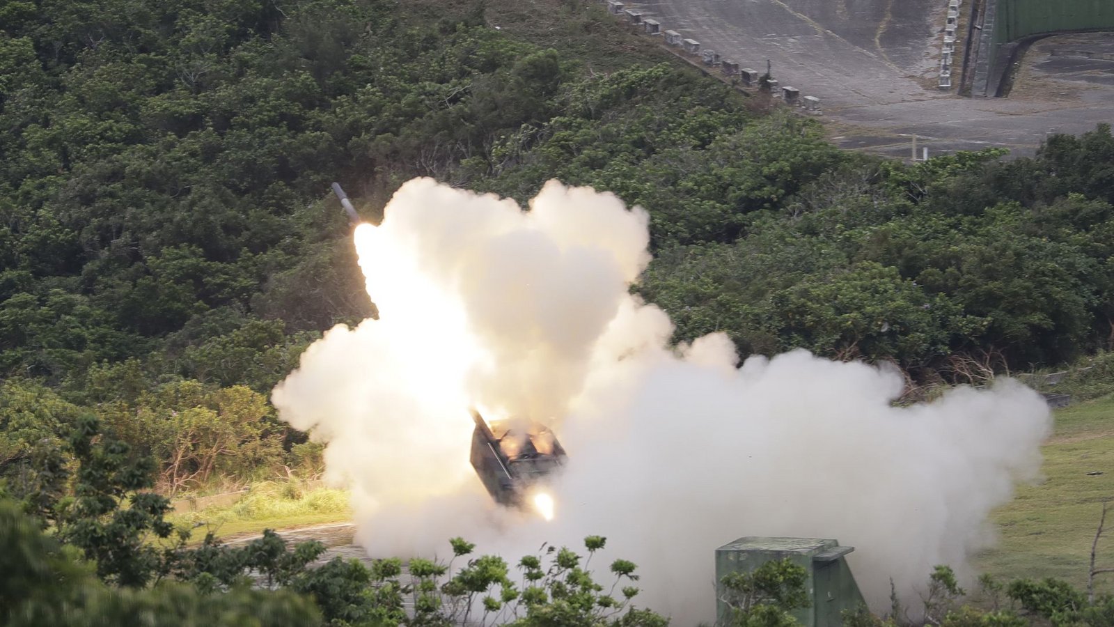 Bereits im Mai trainierte das taiwanesische Militär den Abwehrkampf gegen China.Foto: ChiangYing-ying/dpa Bereits im Mai trainierte das taiwanesische Militär den Abwehrkampf gegen China.Foto: ChiangYing-ying/dpa
