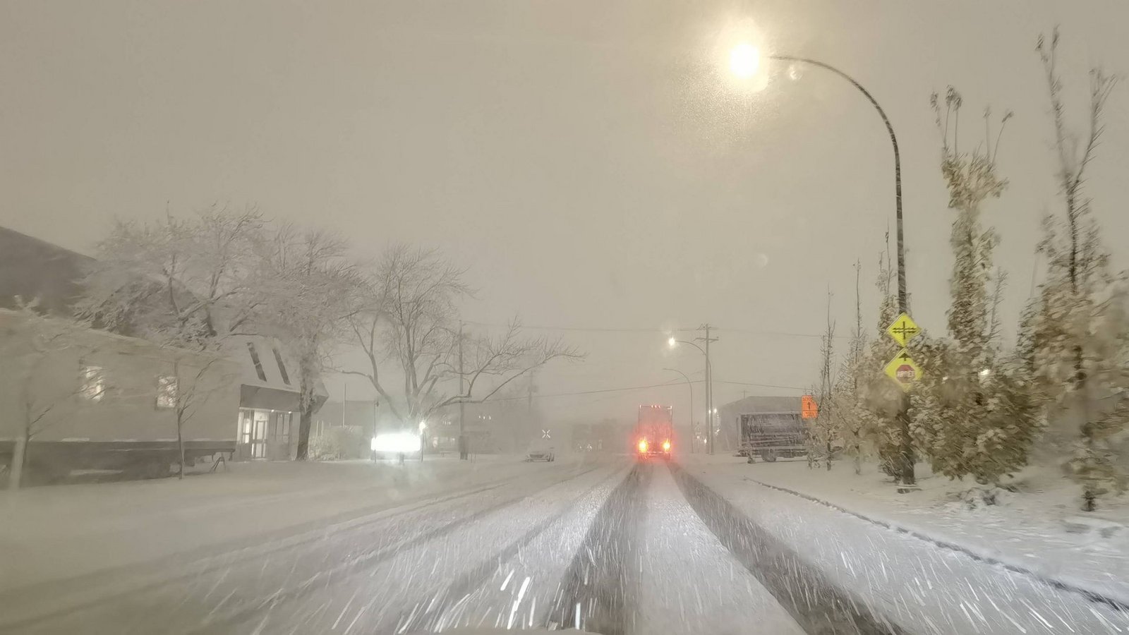 Blizzard über Montreal (Archiv).Foto: IMAGO/VCG Blizzard über Montreal (Archiv).Foto: IMAGO/VCG