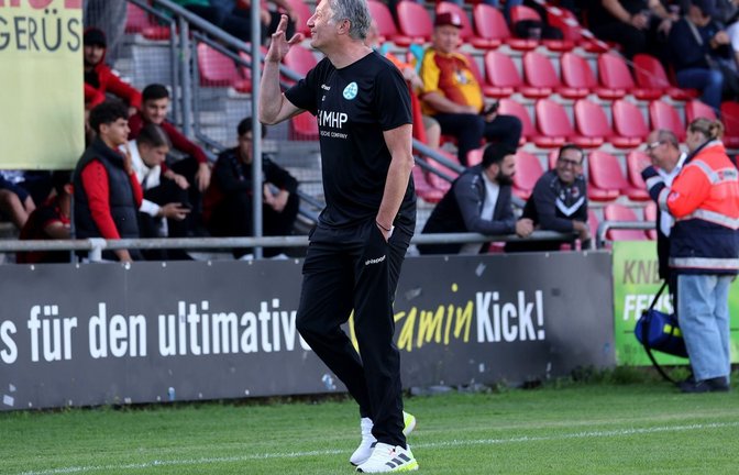 Lutz Siebrecht, Geschäftsführer Sport der Stuttgarter Kickers, sucht weiter nach Verstärkungen.<span class='image-autor'>Foto: Pressefoto Baumann</span>