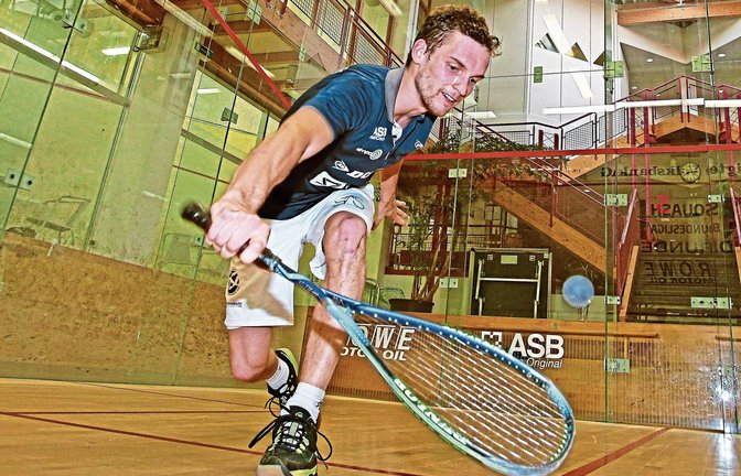 Ausdauernd, schnell und mit viel Ballgefühl ausgestattet: Valentin Rapp von der Sport-Insel Stuttgart ist der viertbeste Deutsche in der Weltrangliste.  Foto: Baumann