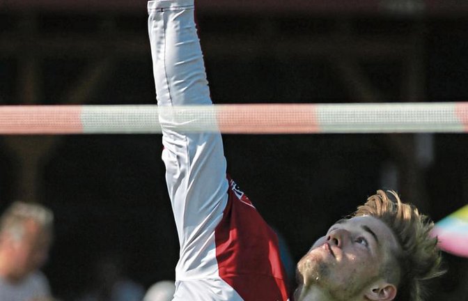 Für Jakob Mahn und die Faustballer des TV Vaihingen II geht es am Wochenende in Dagersheim um den Aufstieg in die 2. Bundesliga Süd.  Foto: Nachreiner