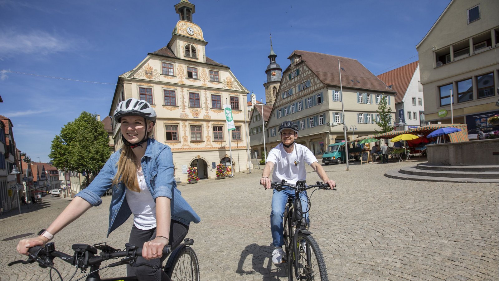 Jetzt wird in die Pedale getreten: Vaihingen nimmt wieder am Stadtradeln teil. Foto: pv Jetzt wird in die Pedale getreten: Vaihingen nimmt wieder am Stadtradeln teil. Foto: pv
