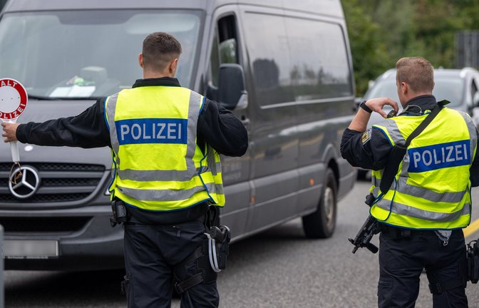 Die Bundespolizei kontrolliert an allen deutschen Grenzen.<span class='image-autor'>Foto: dpa/Harald Tittel</span>
