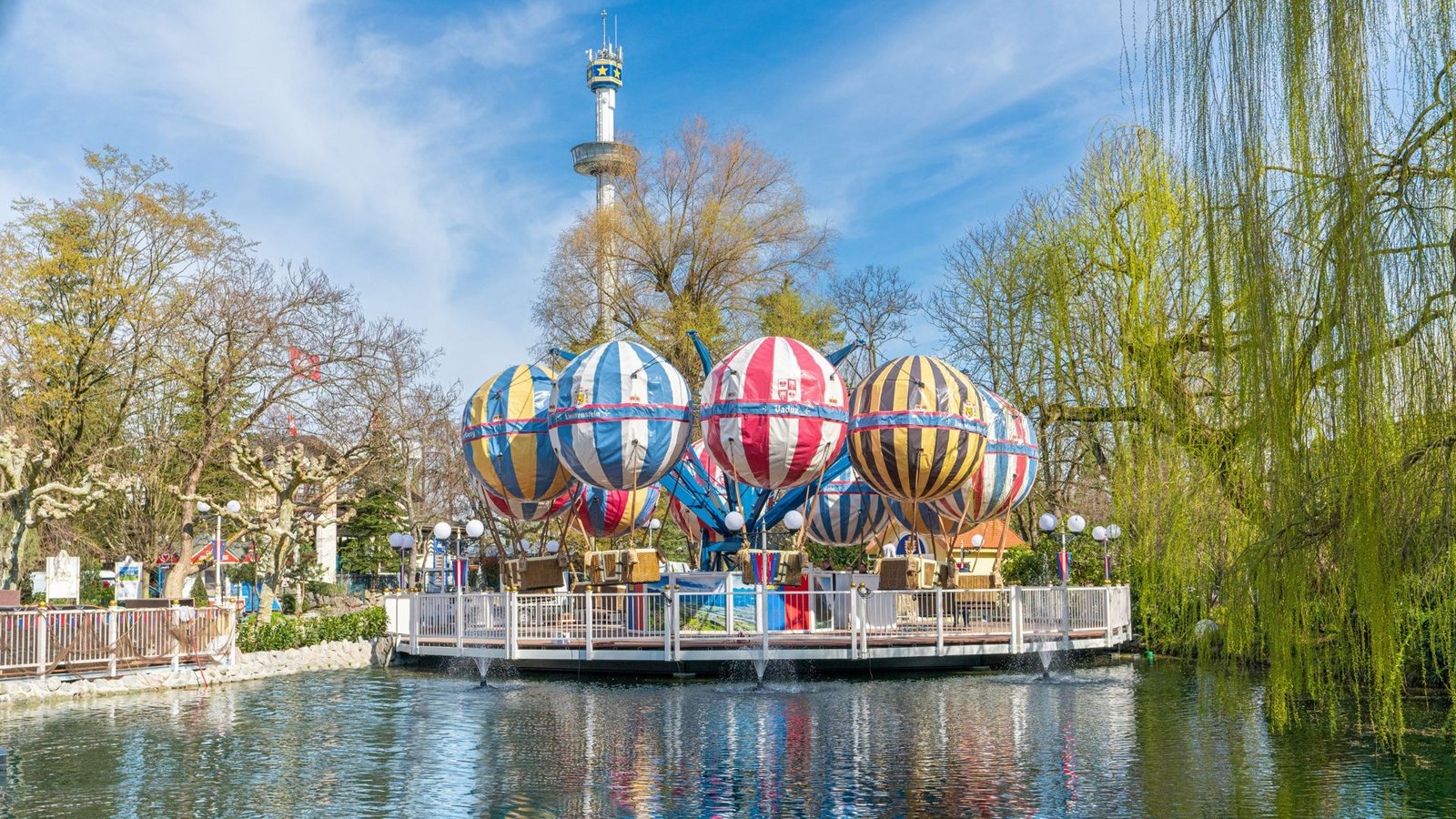 Die „Liechtensteiner Ballonfahrt“ ist die Attraktion in dem neuen Themenbereich.Foto: Europa-Park