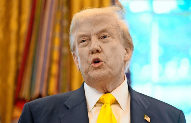 Donald Trump hat den Einsatz der Nationalgarde in der Hauptstadt Washington angekündigt (Archivfoto).<span class='image-autor'>Foto: Mark Schiefelbein/AP/dpa/Mark Schiefelbein</span>