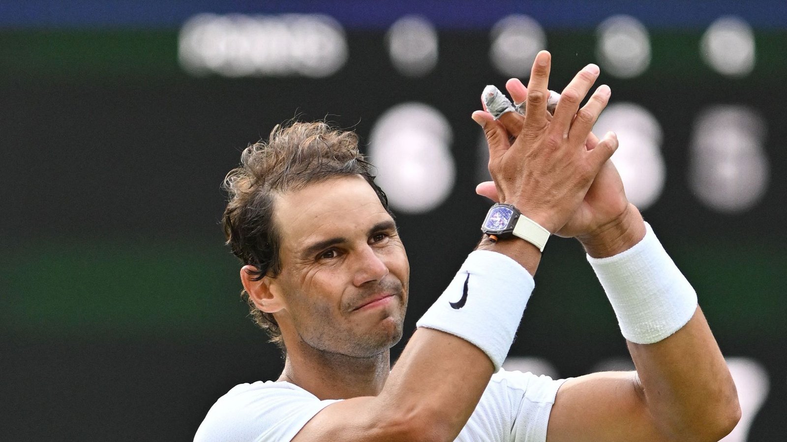 Muss in Wimbledon aufgeben: Rafael NadalFoto: AFP/GLYN KIRK