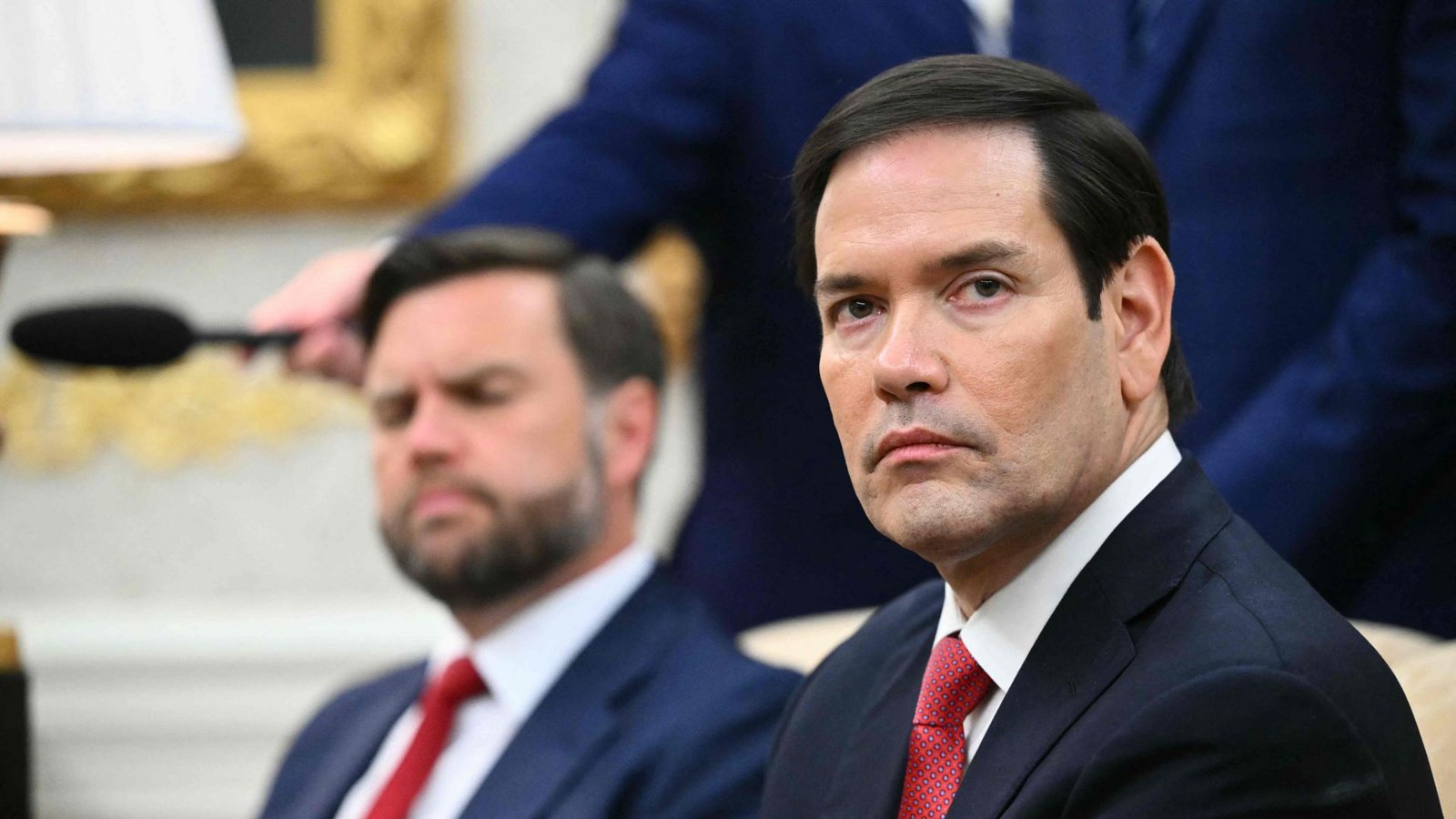 US-Außenminister Marco Rubio (re).Foto: AFP/MANDEL NGAN US-Außenminister Marco Rubio (re).Foto: AFP/MANDEL NGAN