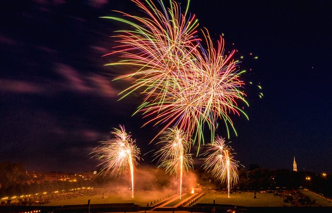 Musikfeuerwerk im Blühenden Barock. <span class='image-autor'>Foto: p</span>