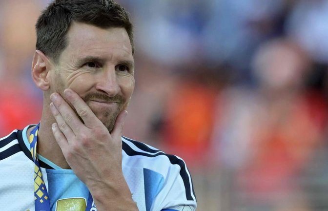 Lionel Messi schreibt trotz der Finalniederlage WM-Geschichte.<span class='image-autor'>JUAN MABROMATA/afp</span>