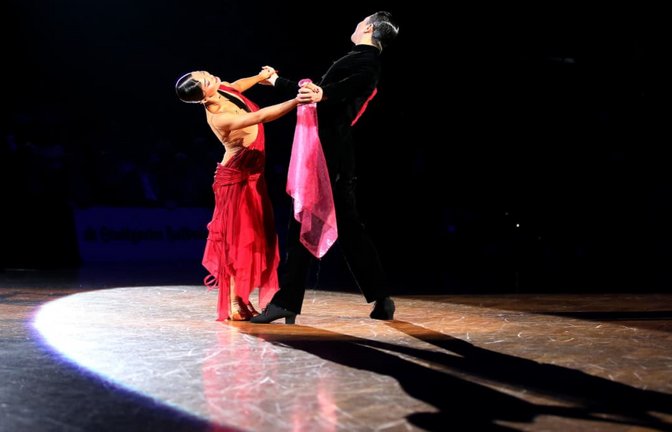 Spot on: In der kommenden Woche gehen in der Liederhalle in Stuttgart wieder zahlreiche Tanzpaare aufs Parkett.<span class='image-autor'>Baumann</span>