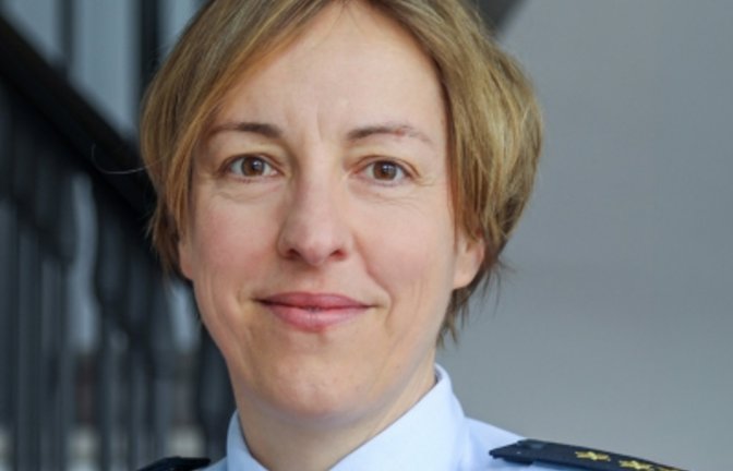 Leitende Polizeidirektion Jennifer Lautensack Polizeipräsidium Pforzheim Foto: Polizei 