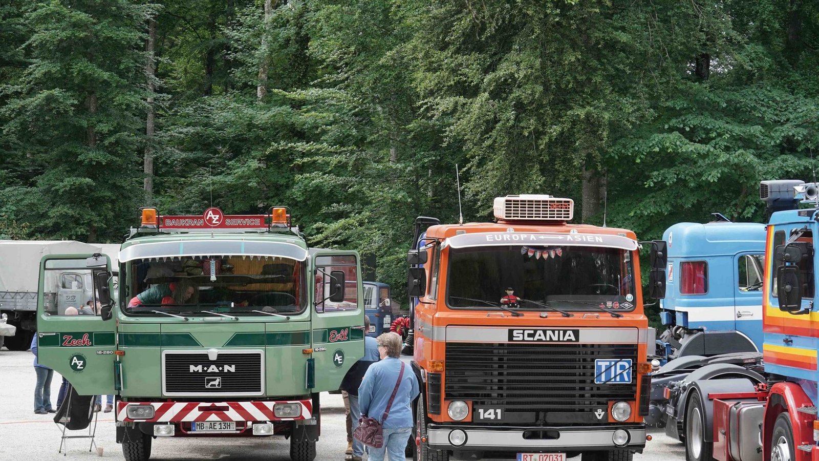 Weitere Bilder vom Lkw-Oldtimertreffen auf der Schwäbischen Alb.Foto: Andreas Rosar Fotoagentur-Stuttg