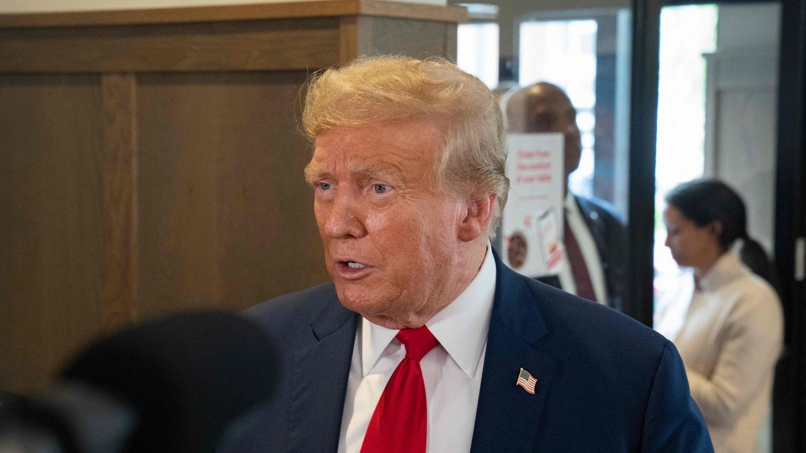 Donald Trump gerät unter Druck.Foto: Getty Images via AFP/MEGAN VARNER Donald Trump gerät unter Druck.Foto: Getty Images via AFP/MEGAN VARNER