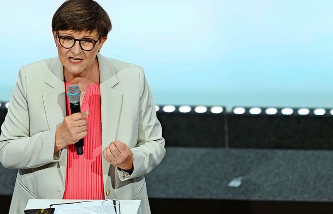 Abschied im Juni: die SPD-Kovorsitzende Saskia Esken<span class='image-autor'>Foto: Kay Nietfeld</span>